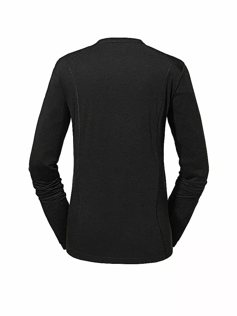 SCHÖFFEL | Damen Shirt Longsleeve Sandegg L | schwarz