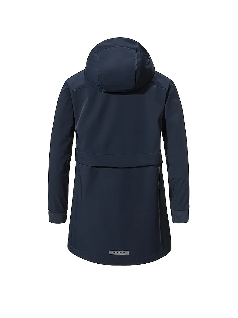 SCHÖFFEL | Damen Softshell Jacke Style Suavio Hoodie | dunkelblau