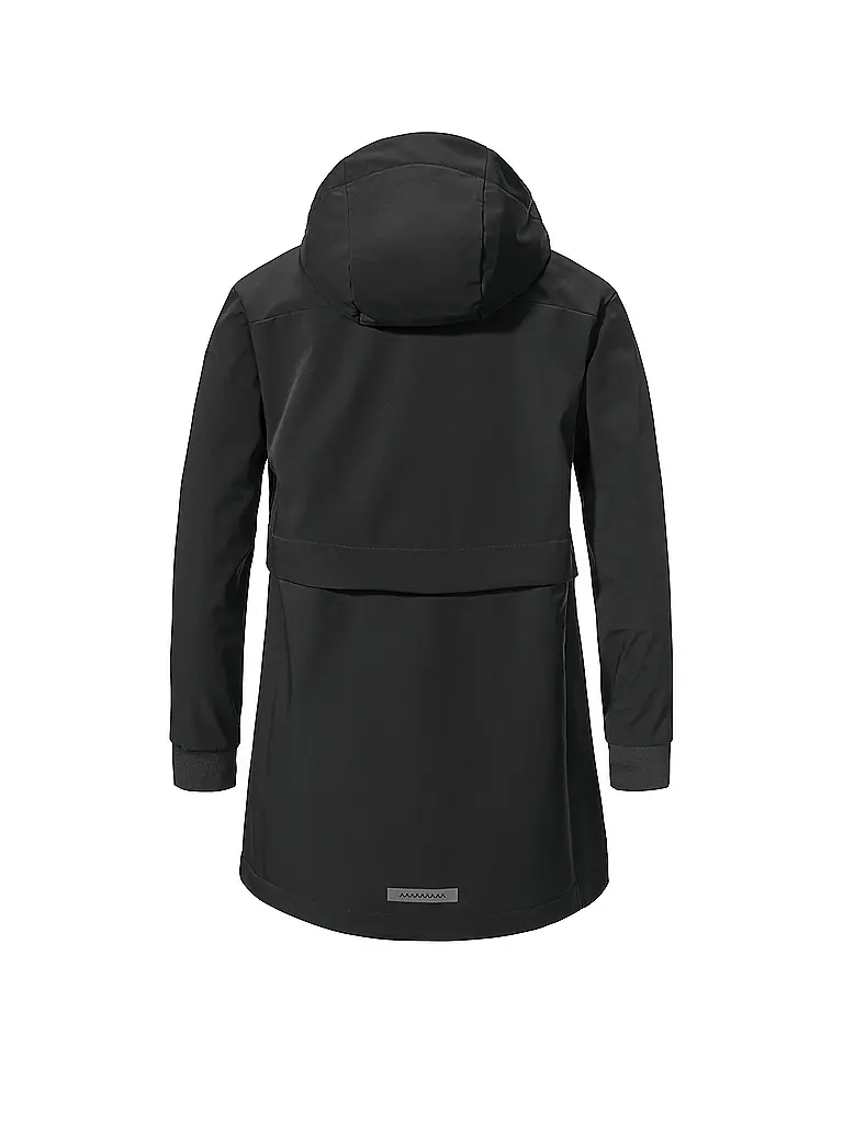 SCHÖFFEL | Damen Softshell Jacke Style Suavio Hoodie | schwarz