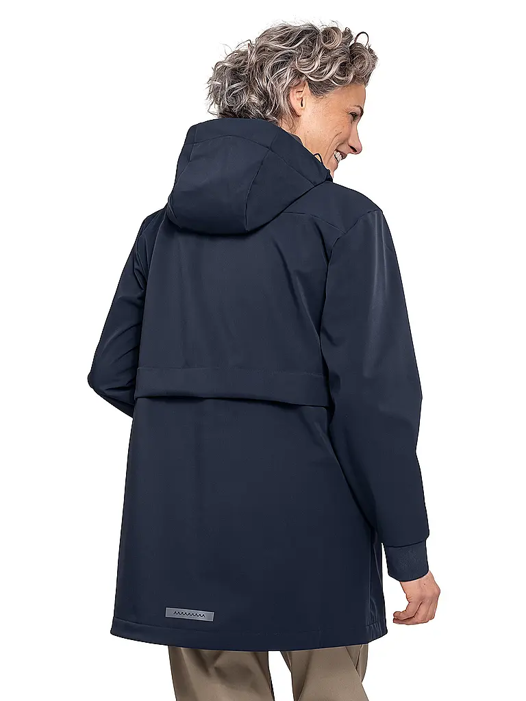 SCHÖFFEL | Damen Softshell Jacke Style Suavio Hoodie | dunkelblau