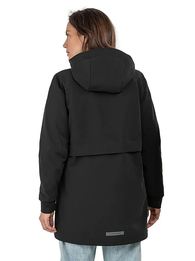 SCHÖFFEL | Damen Softshell Jacke Style Suavio Hoodie | schwarz