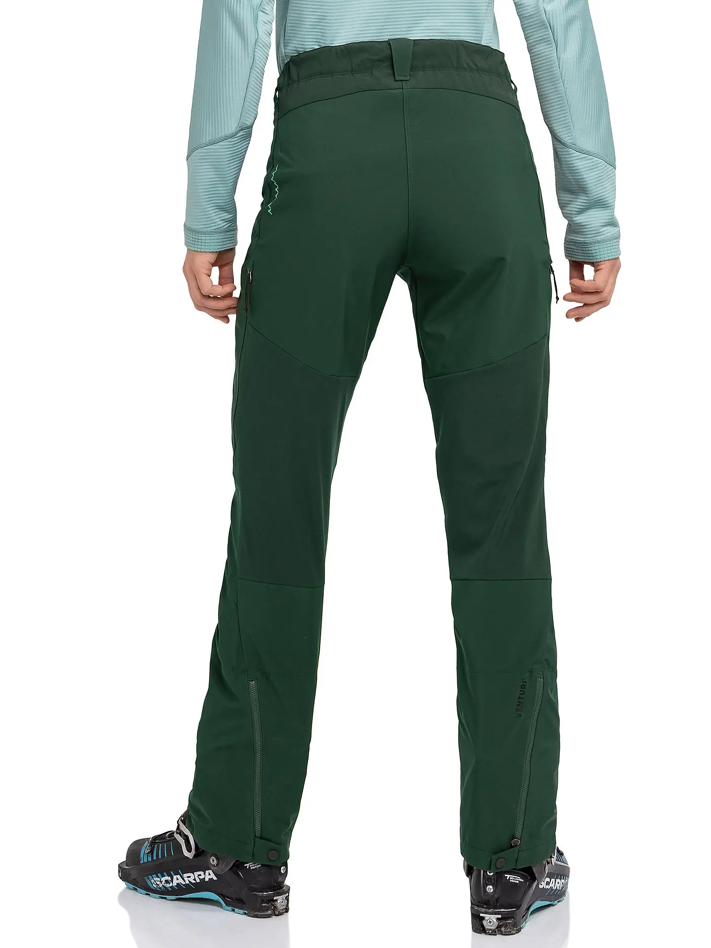 SCHÖFFEL | Damen Touren Softshellhose Milagle | dunkelgrün