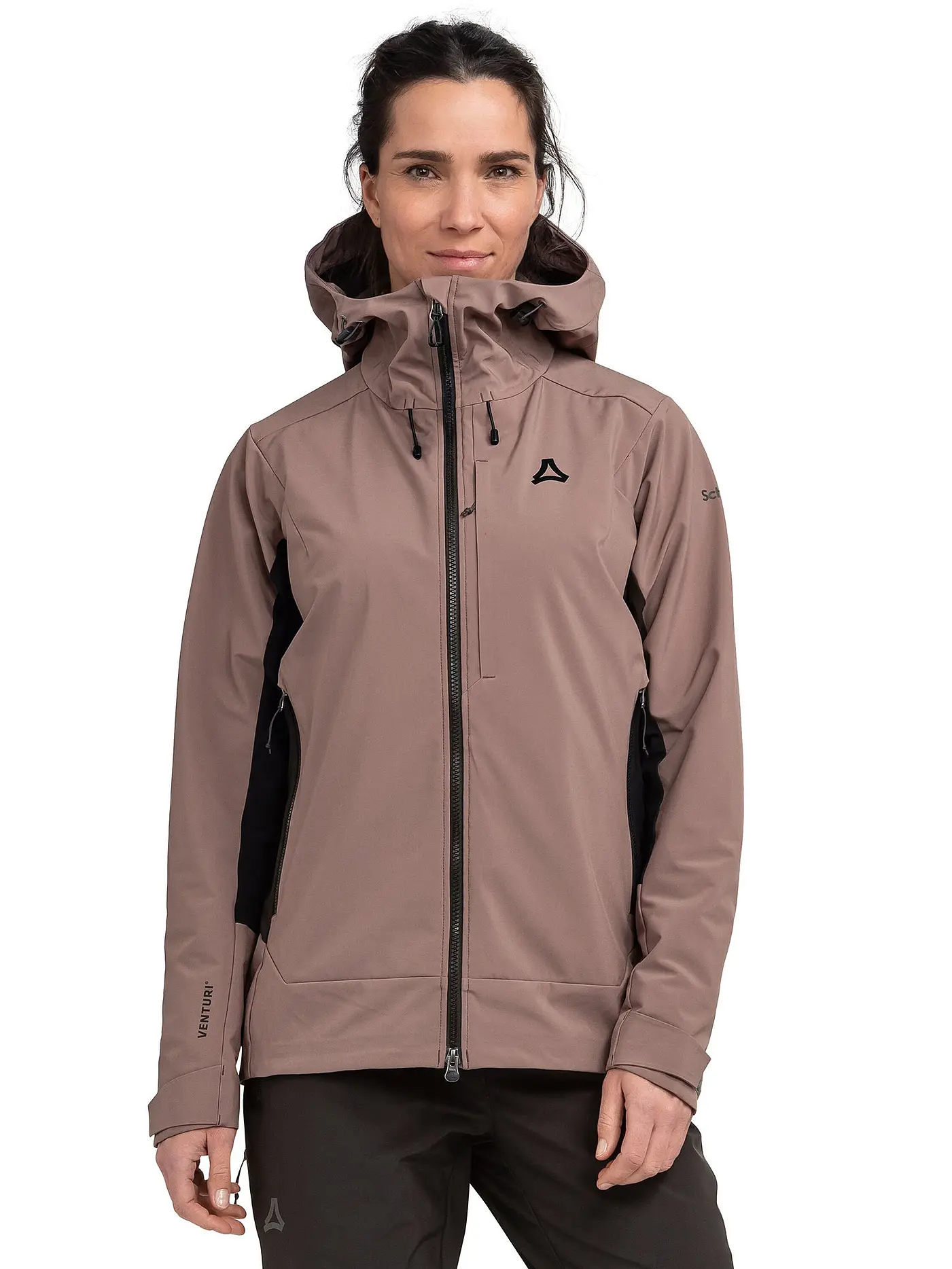 SCHÖFFEL | Damen Touren Softshelljacke Milagle Hoodie | hellbraun