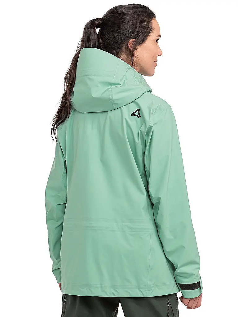 SCHÖFFEL | Damen Tourenjacke Milagle 3L Hoodie | mint