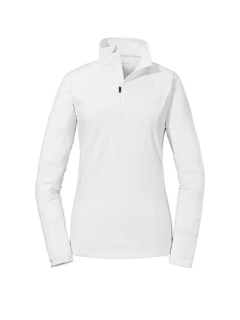 SCHÖFFEL | Damen Unterzieh Zipshirt Illhorn L | weiss