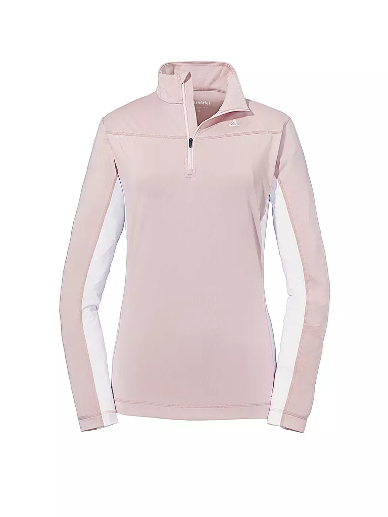 SCHÖFFEL | Damen Unterzieh Zipshirt Illhorn L | rosa