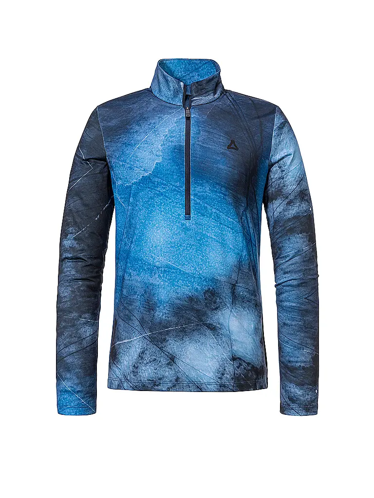 SCHÖFFEL | Damen Unterzieh Zipshirt Schöffel x Tom Hegen | dunkelblau