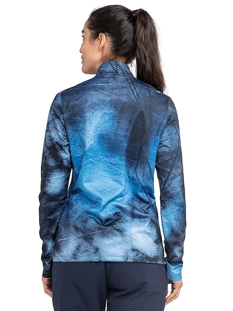 SCHÖFFEL | Damen Unterzieh Zipshirt Schöffel x Tom Hegen | dunkelblau