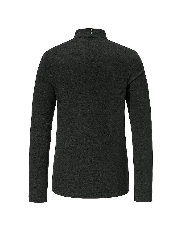SCHÖFFEL | Damen Unterzieh Zipshirt Style Canyfer | schwarz