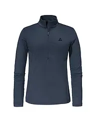SCHÖFFEL | Damen Unterzieh Zipshirt Style Pine | dunkelblau