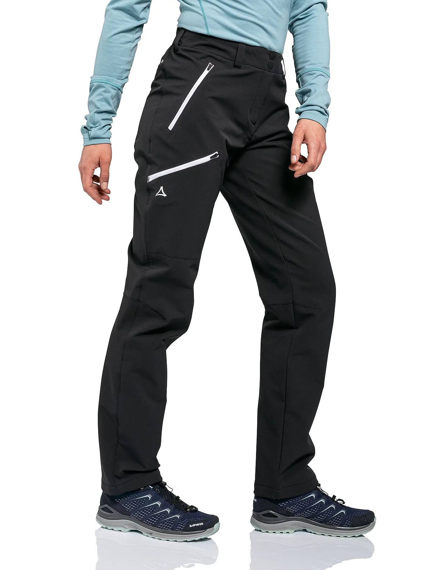 SCHÖFFEL | Damen Wanderhose Ascona Warm L | schwarz