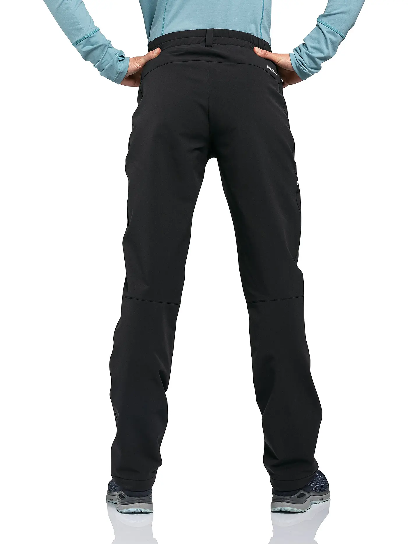 SCHÖFFEL | Damen Wanderhose Ascona Warm L | schwarz