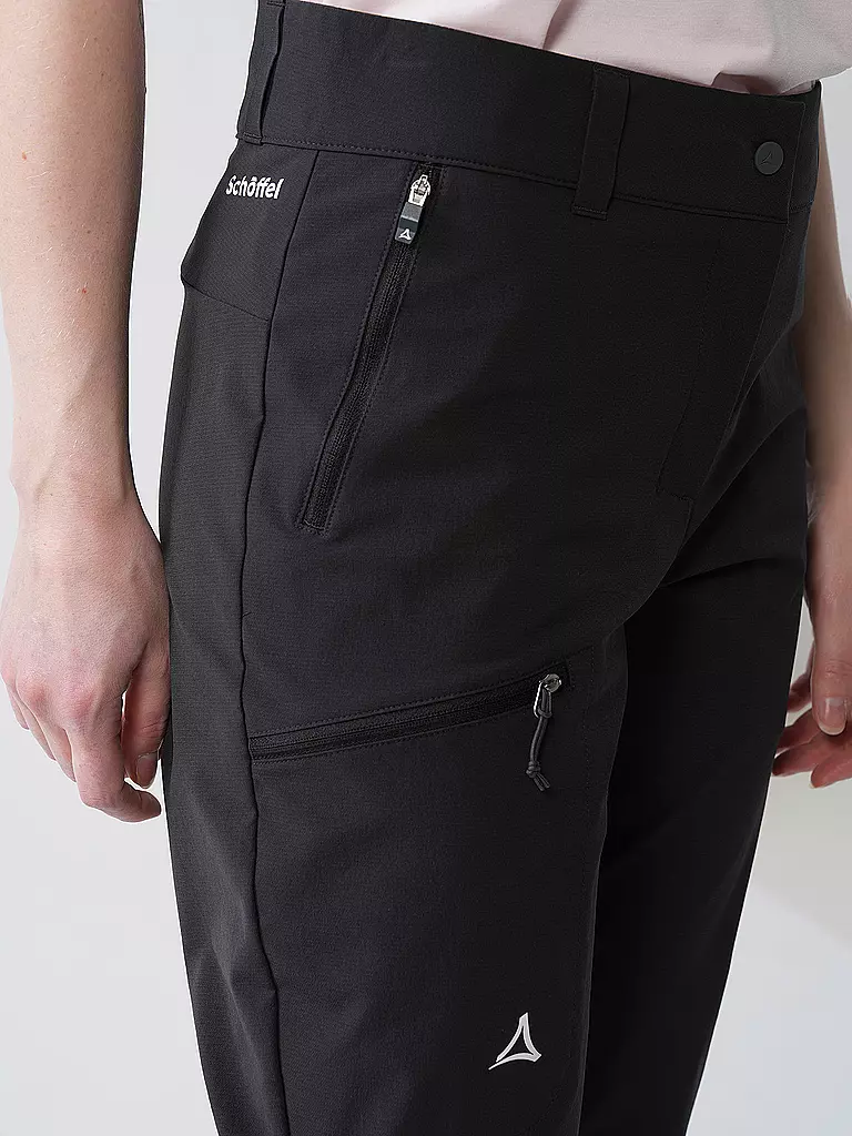 SCHÖFFEL | Damen Wanderhose Blaueis | schwarz