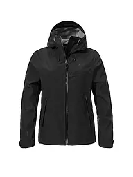SCHÖFFEL | Damen Wanderjacke Cascata 3L Hoodie | schwarz