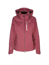 SCHÖFFEL | Damen Wanderjacke Gaschurn GTX 2L Hoodie | beere