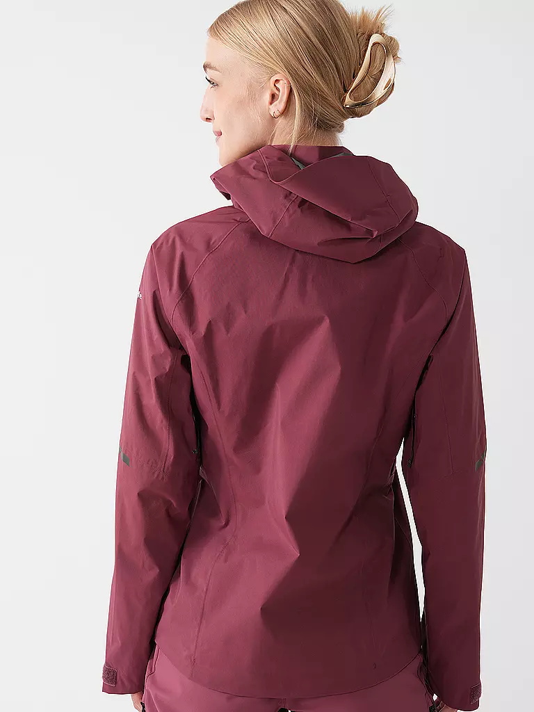 SCHÖFFEL | Damen Wanderjacke Gaschurn GTX 2L Hoodie | beere