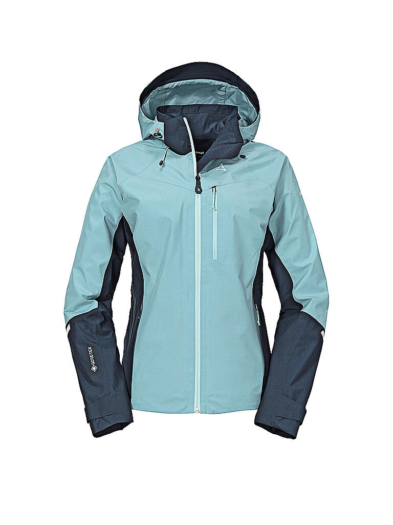 SCHÖFFEL | Damen Wanderjacke Kreuzjoch L GTX | hellblau