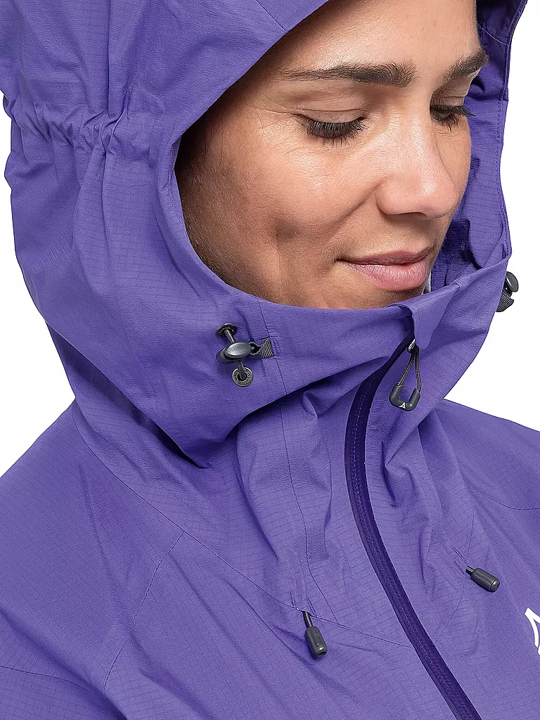 SCHÖFFEL | Damen Wanderjacke Mountain Style Blaueis 3L | lila