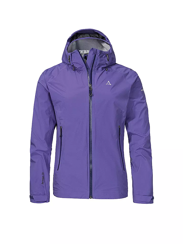 SCHÖFFEL | Damen Wanderjacke Vistdal 2,5L Hoodie L | lila