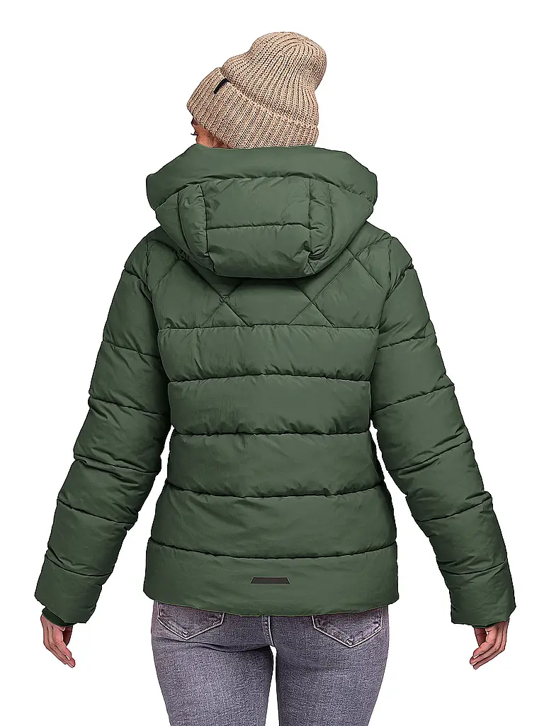 SCHÖFFEL | Damen Winter Isojacke Boston Hoodie | dunkelgrün