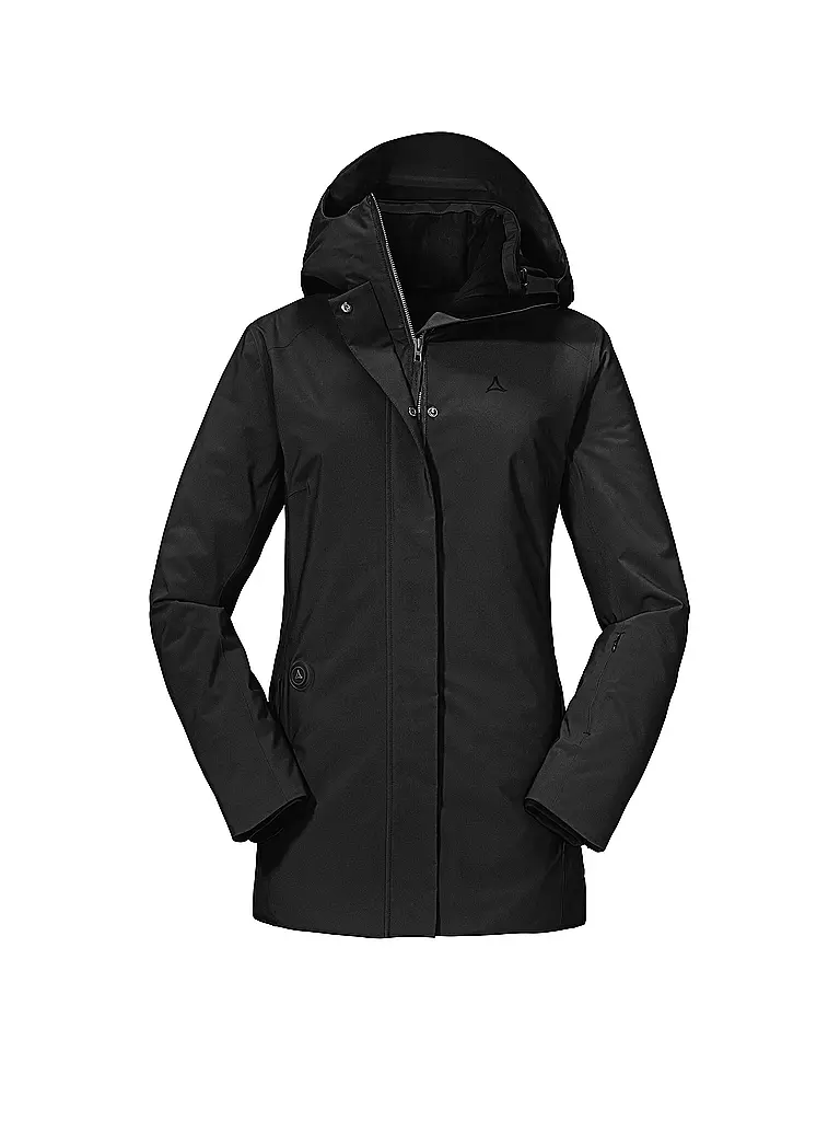 SCHÖFFEL | Damen Winterjacke Heat Jacket Cambria L | schwarz