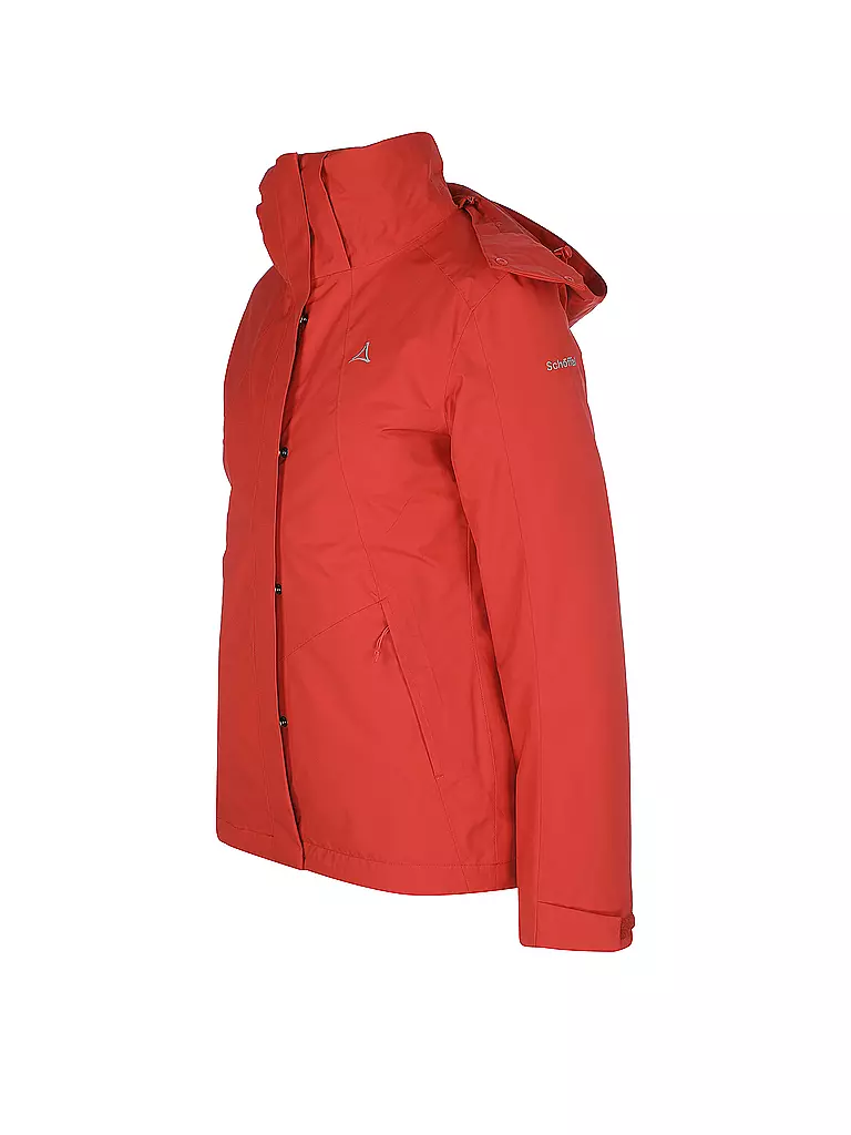 SCHÖFFEL | Damen Winterjacke Melosee L 3in1 | rot