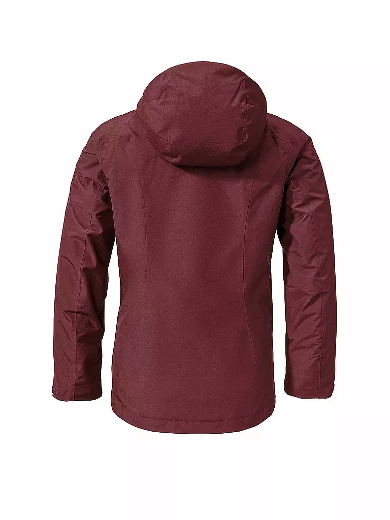 SCHÖFFEL | Damen Winterjacke Partinello L 3in1 3L | dunkelrot