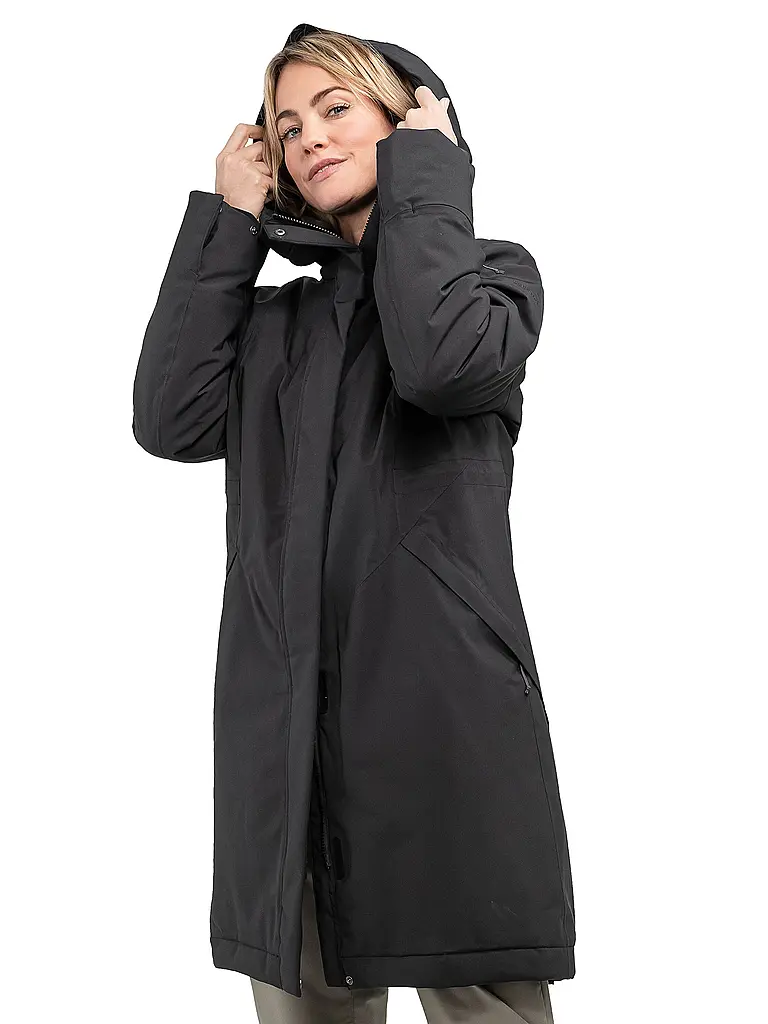 SCHÖFFEL | Damen Wintermantel Style Gregale Hoodie | 