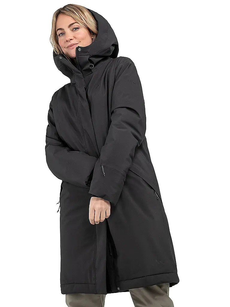 SCHÖFFEL | Damen Wintermantel Style Gregale Hoodie | 