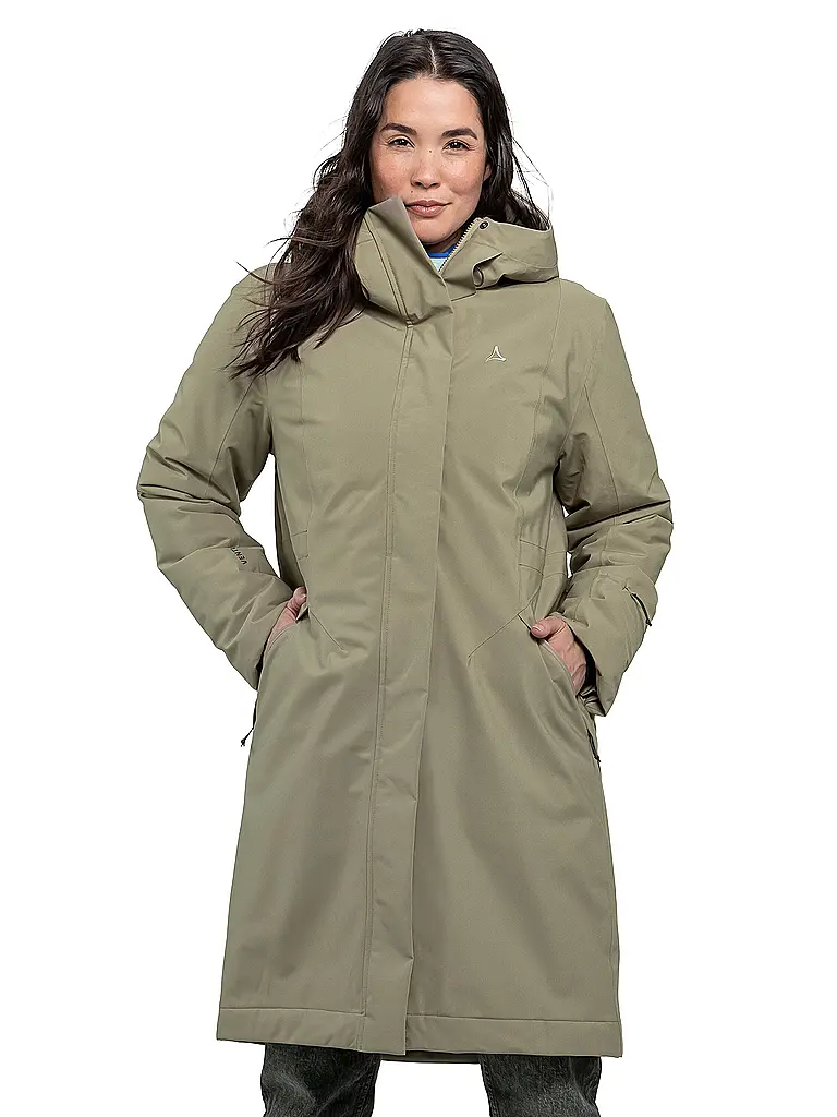 SCHÖFFEL | Damen Wintermantel Style Gregale Hoodie | 
