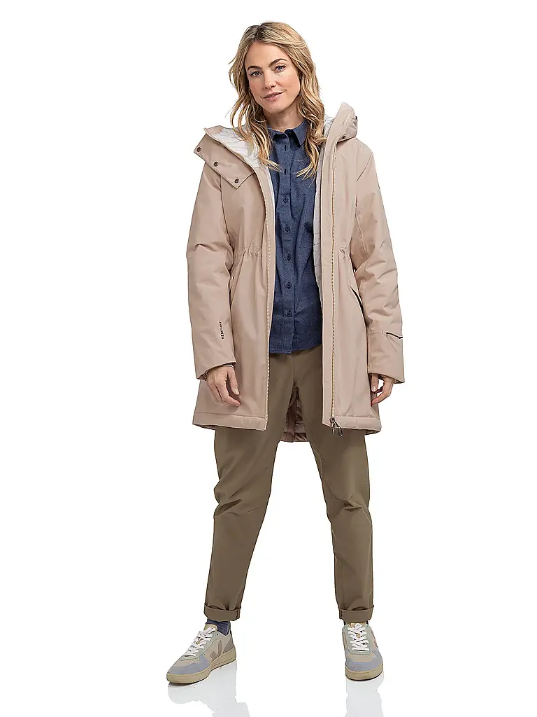SCHÖFFEL | Damen Winterparka Crivat 2L Hoodie | rosa
