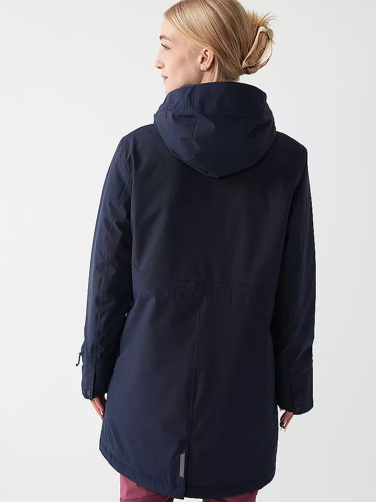 SCHÖFFEL | Damen Winterparka Crivat 2L Hoodie | dunkelblau