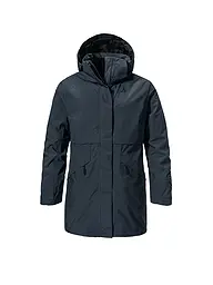 SCHÖFFEL | Damen Winterparka Malkay Hoodie | dunkelblau