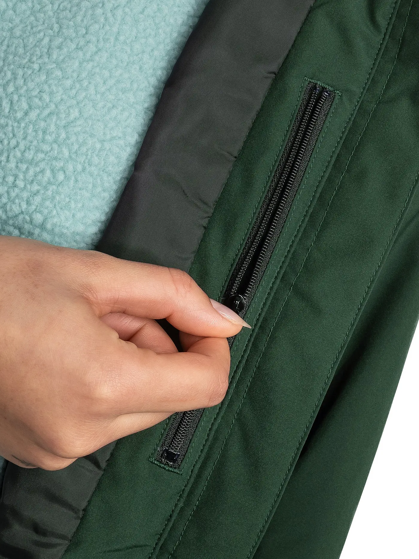 SCHÖFFEL | Damen Winterparka Malkay Hoodie | dunkelgrün