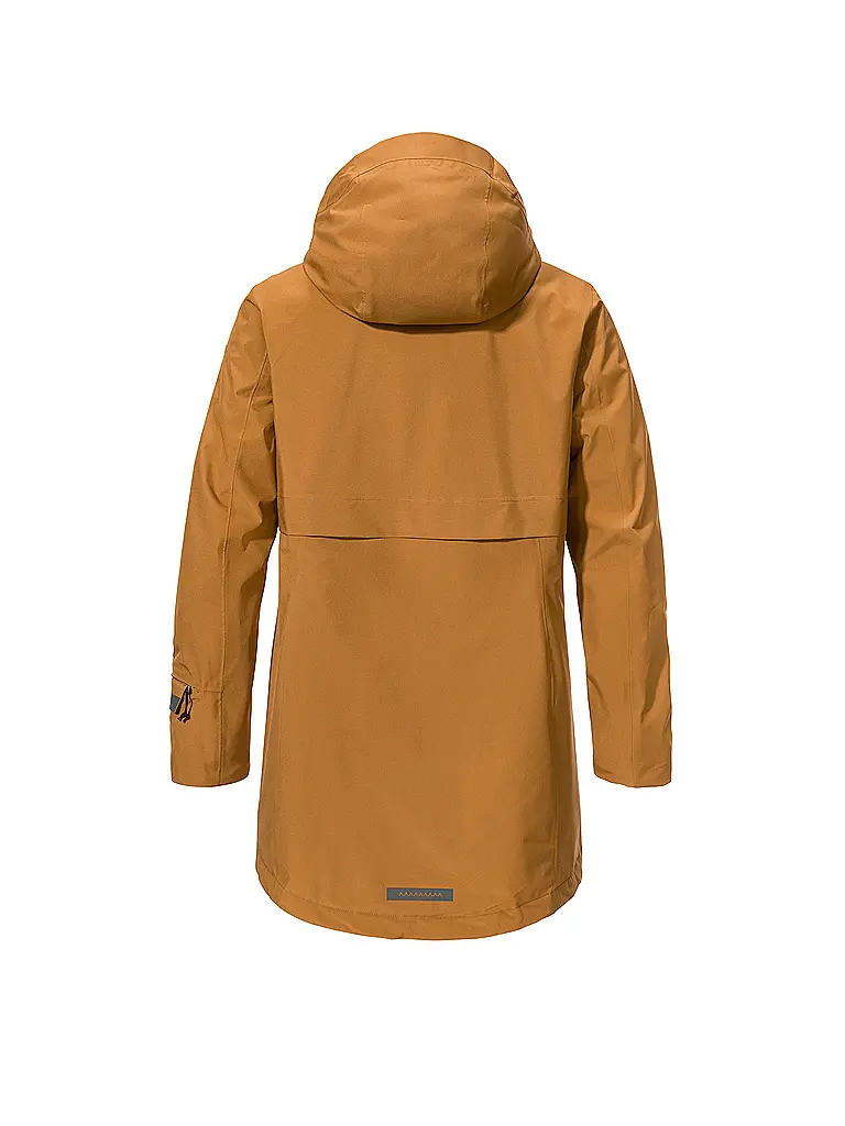 SCHÖFFEL | Damen Winterparka Malkay Hoodie | senf