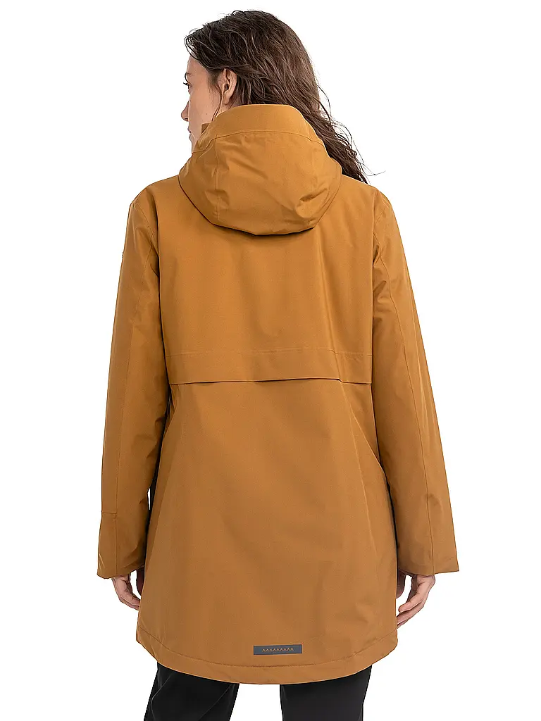 SCHÖFFEL | Damen Winterparka Malkay Hoodie | senf