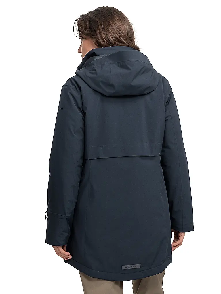 SCHÖFFEL | Damen Winterparka Malkay Hoodie | dunkelblau