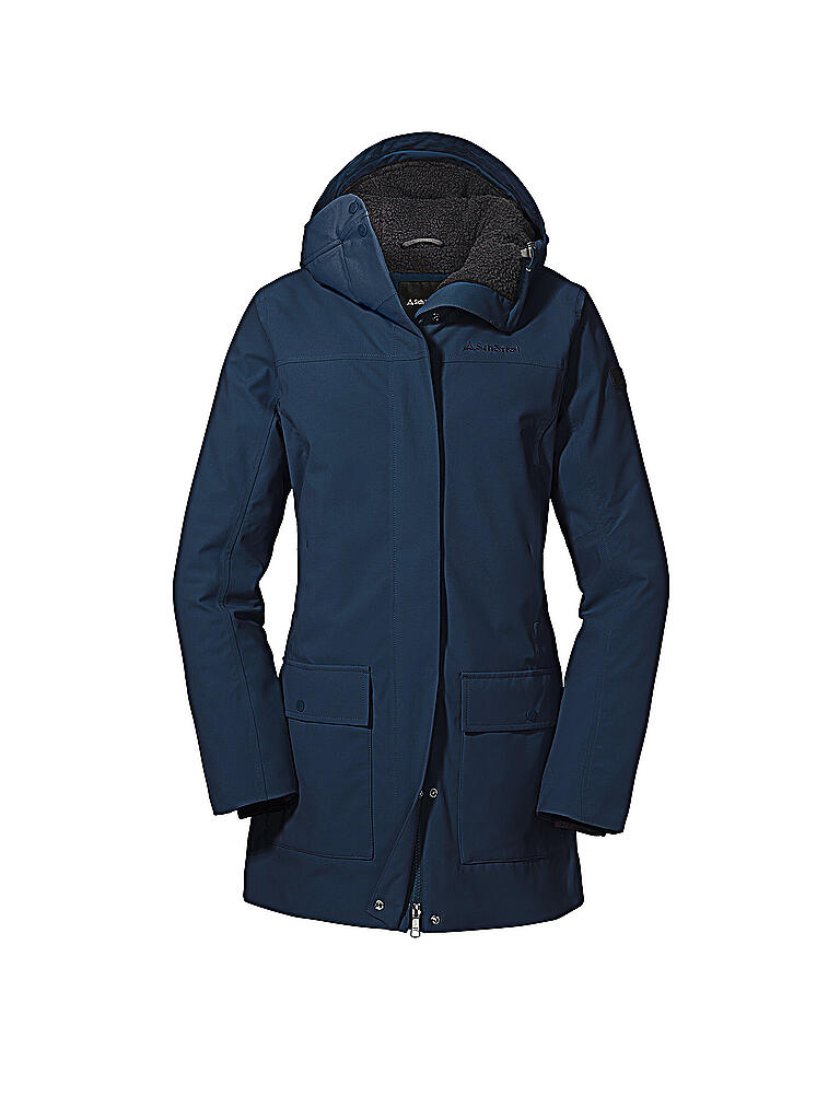 SCHÖFFEL | Damen Winterparka Rotterdam L | dunkelblau
