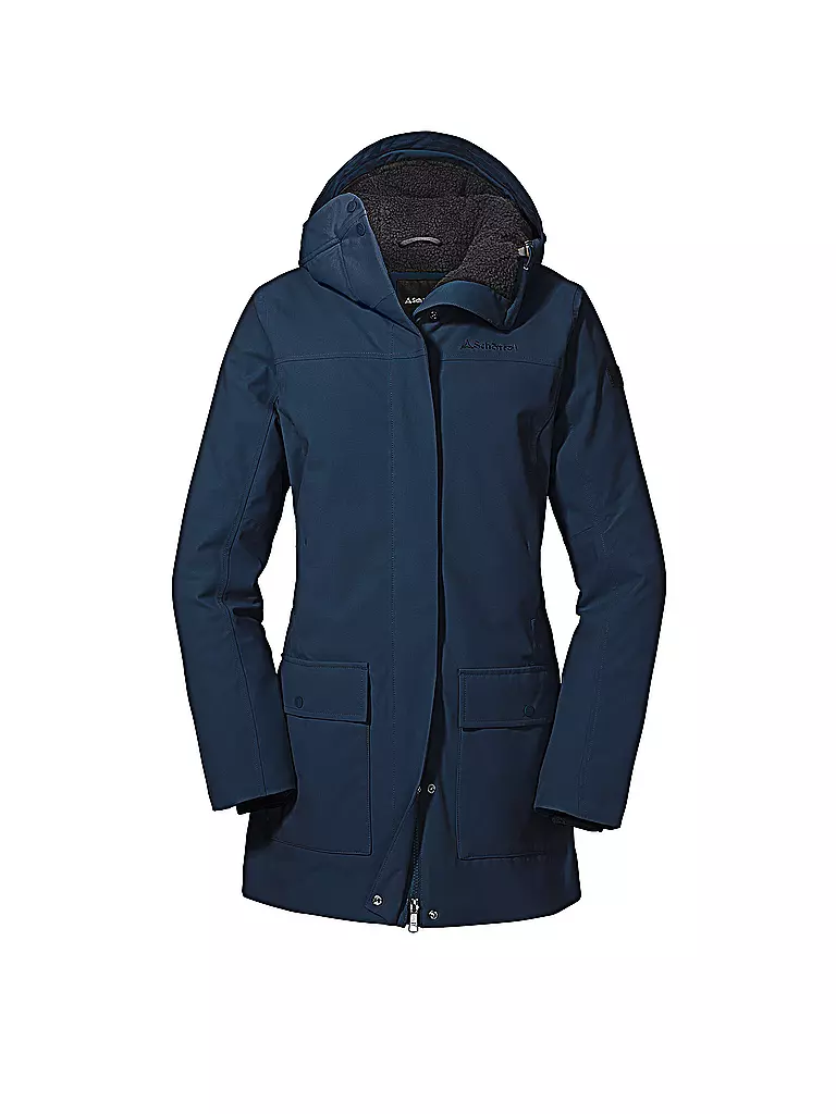 SCHÖFFEL | Damen Winterparka Rotterdam L | dunkelblau