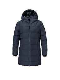 SCHÖFFEL | Damen Winterparka Style Boslix Hoodie | dunkelblau
