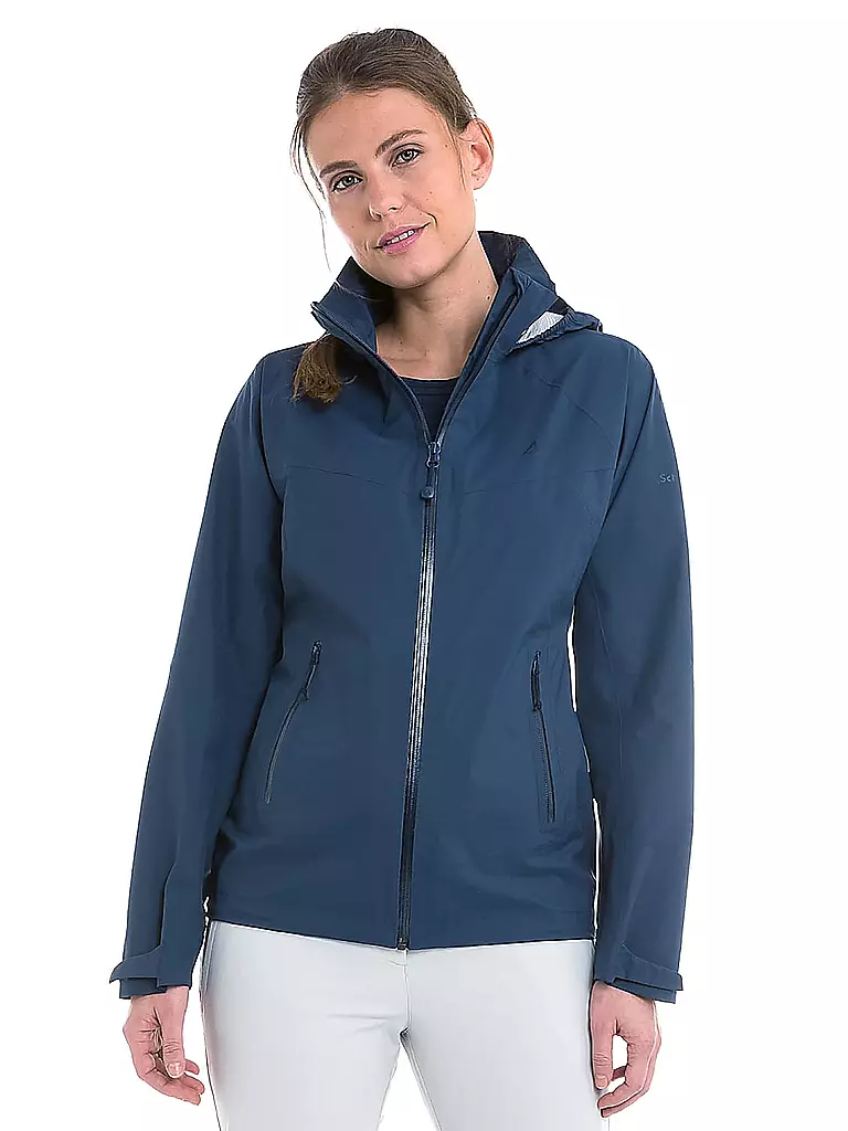 SCHÖFFEL | Damen ZipIn! Wanderjacke Brest | blau