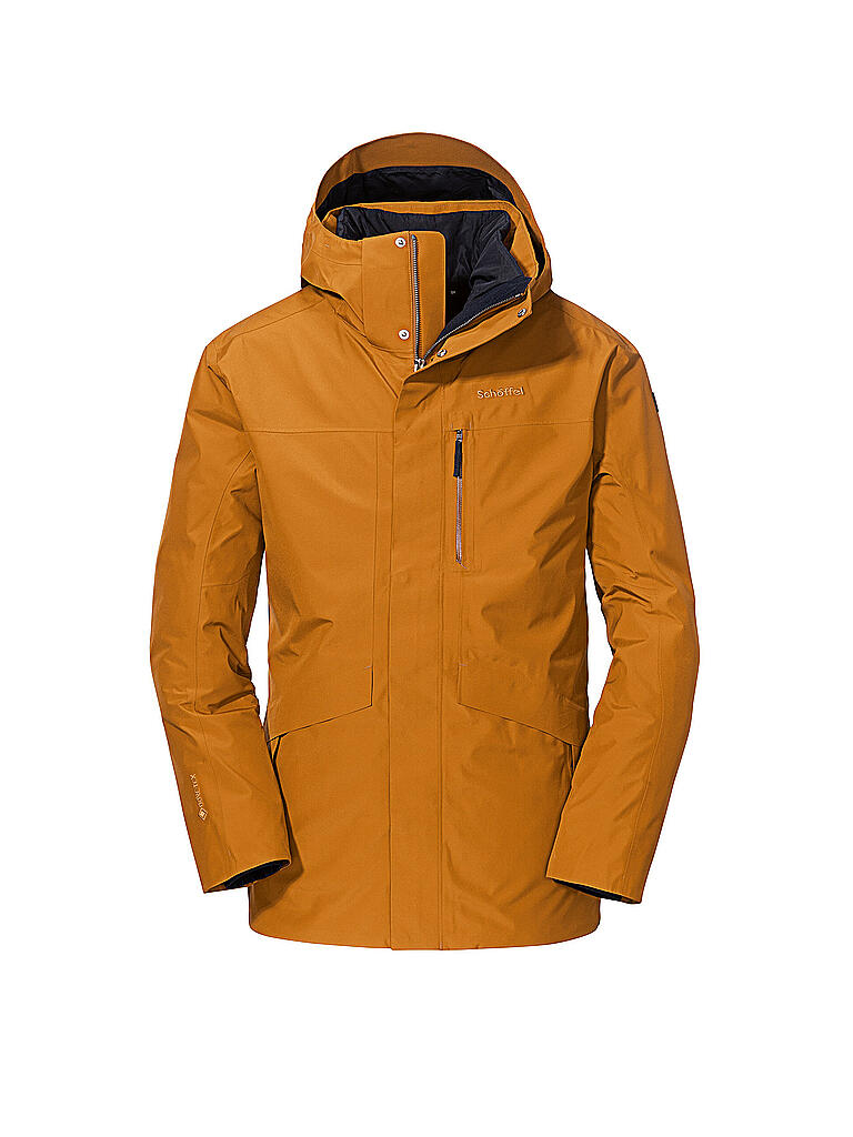 SCHÖFFEL | Herren 3in1 Parka Warschau M | orange