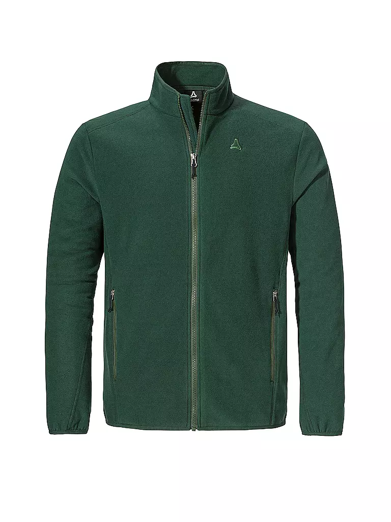 SCHÖFFEL | Herren Fleecejacke Ash | Dunkelgrün