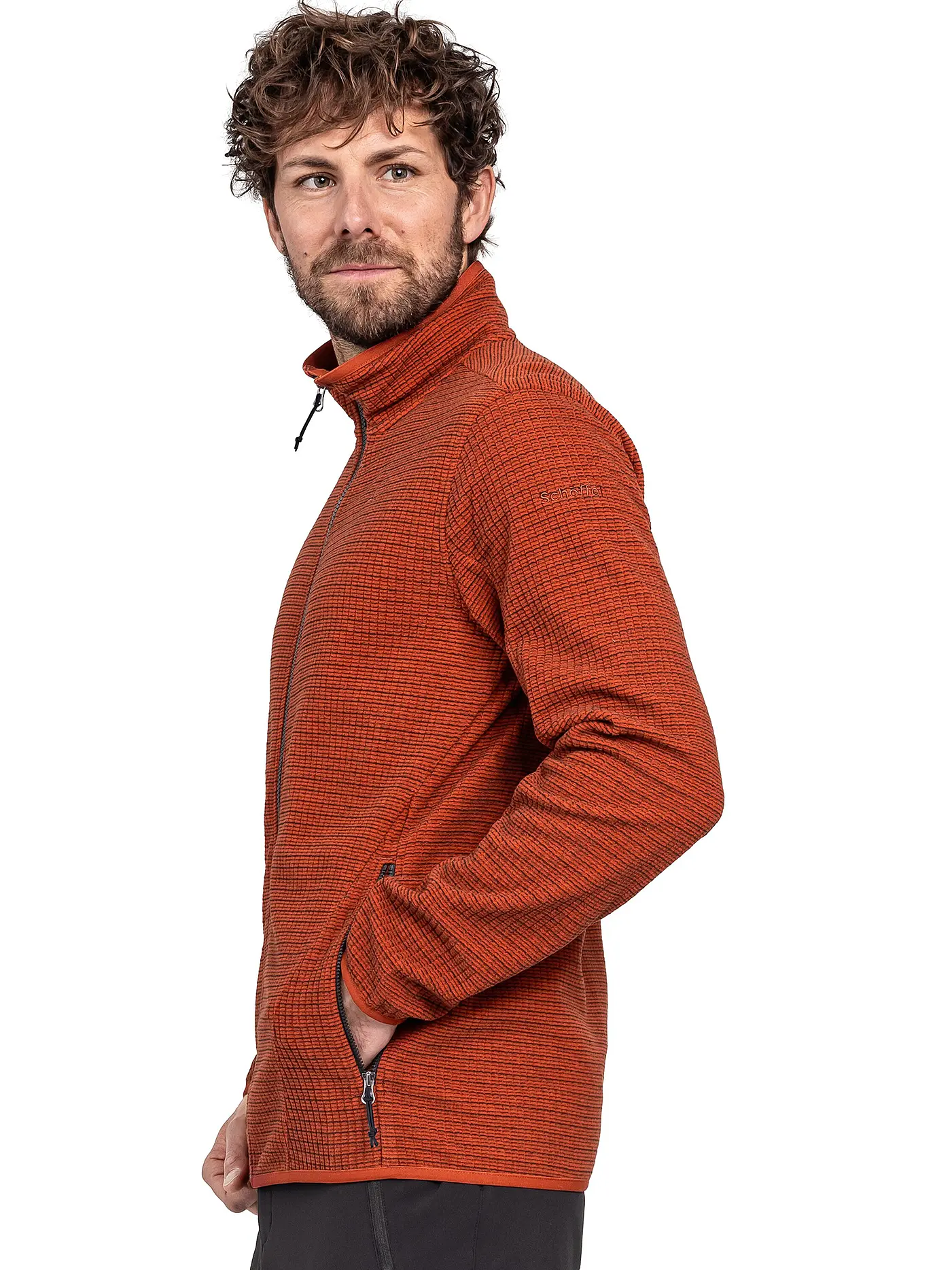 SCHÖFFEL | Herren Fleecejacke Circ Terxa | rot