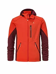 SCHÖFFEL | Herren Fleecejacke Lodron M Hoodie | orange