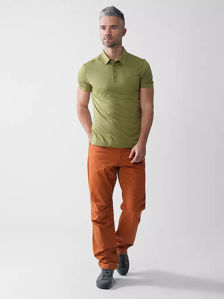 SCHÖFFEL | Herren Funktionspolo Circ Tauron M | olive