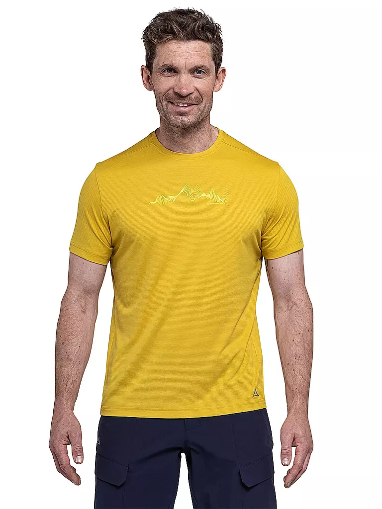 SCHÖFFEL | Herren Funktionsshirt Circ Sulten M | gold