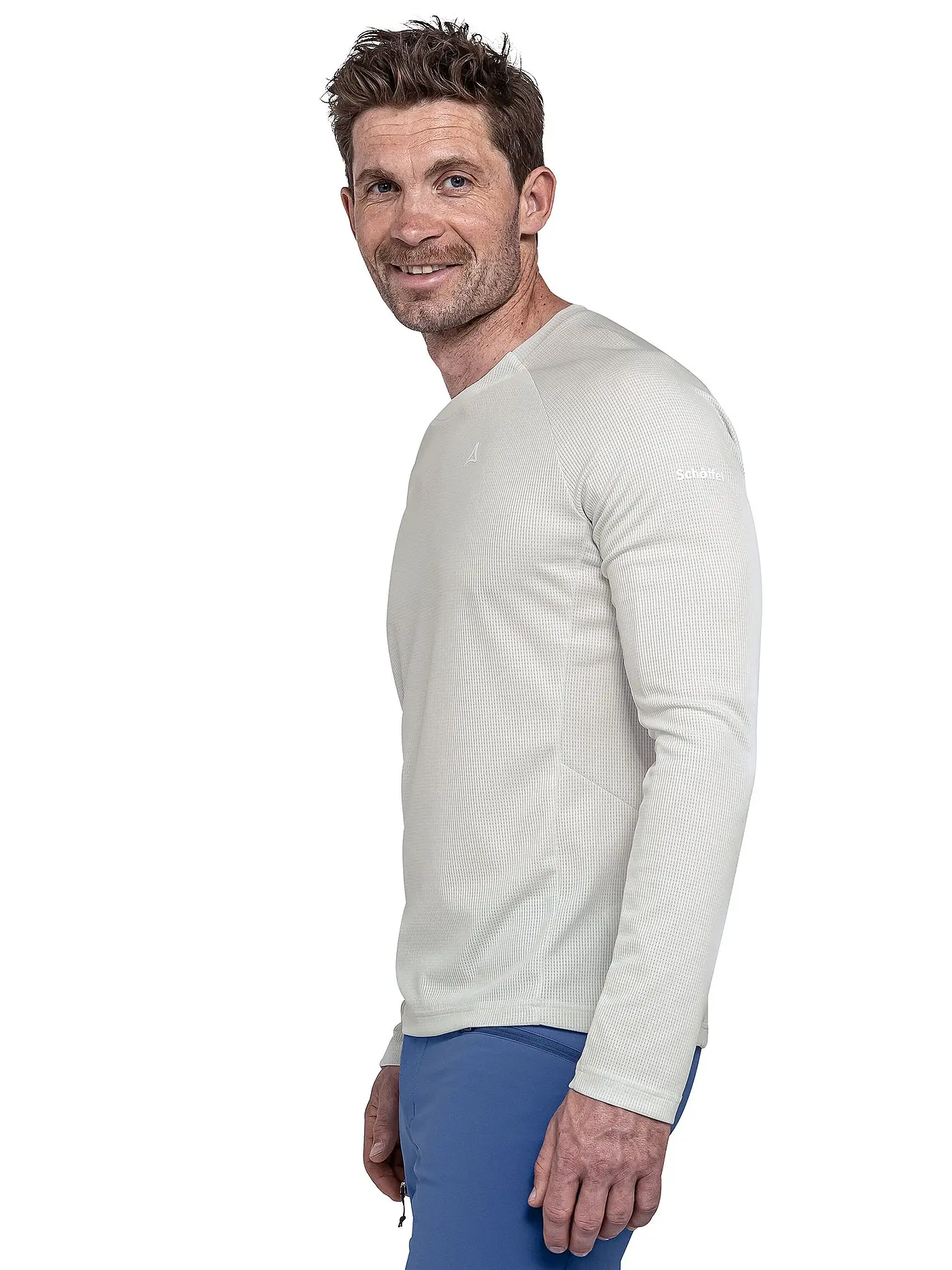 SCHÖFFEL | Herren Funktionsshirt Style Blaueis | weiss