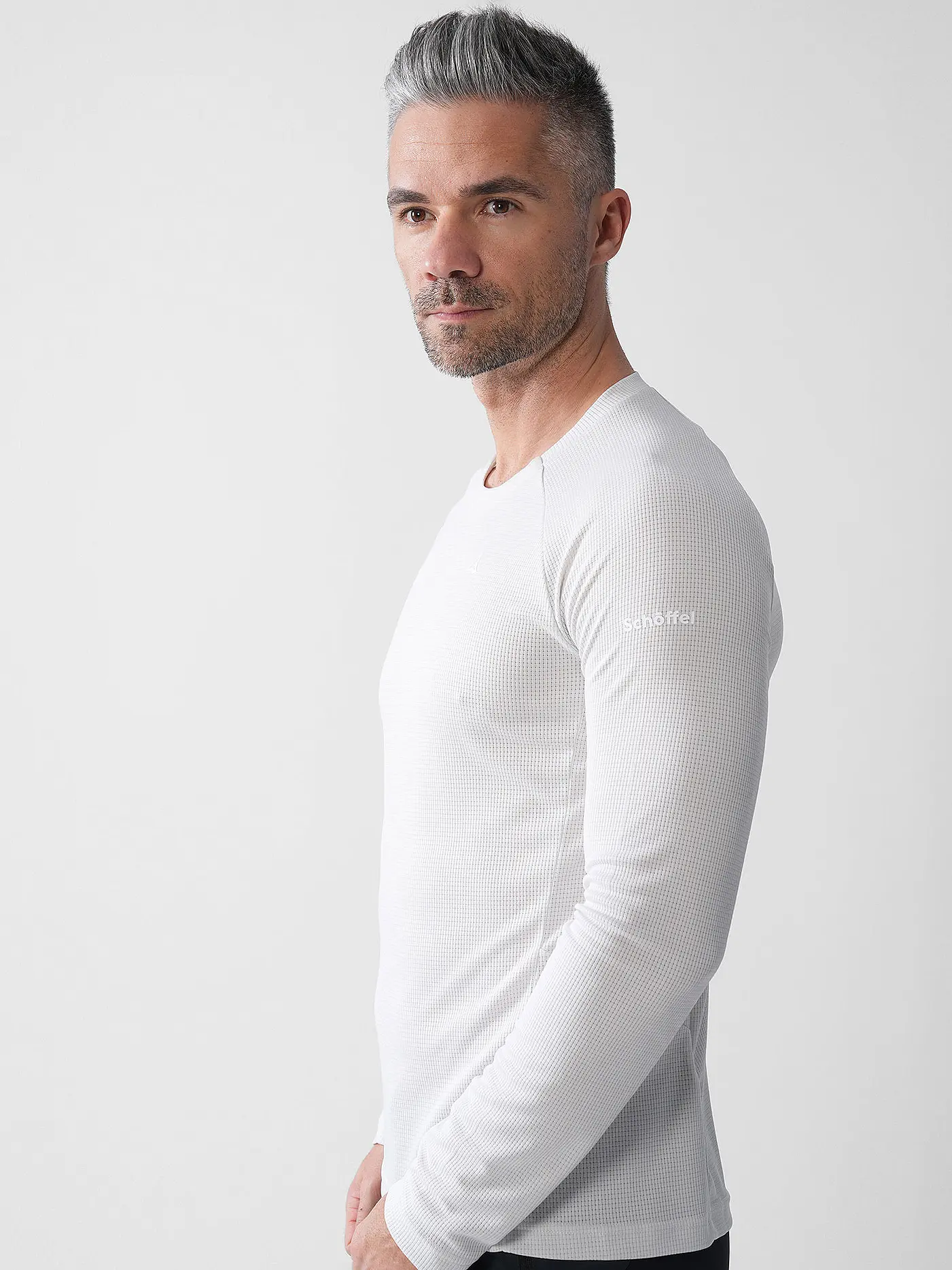 SCHÖFFEL | Herren Funktionsshirt Style Blaueis | weiss