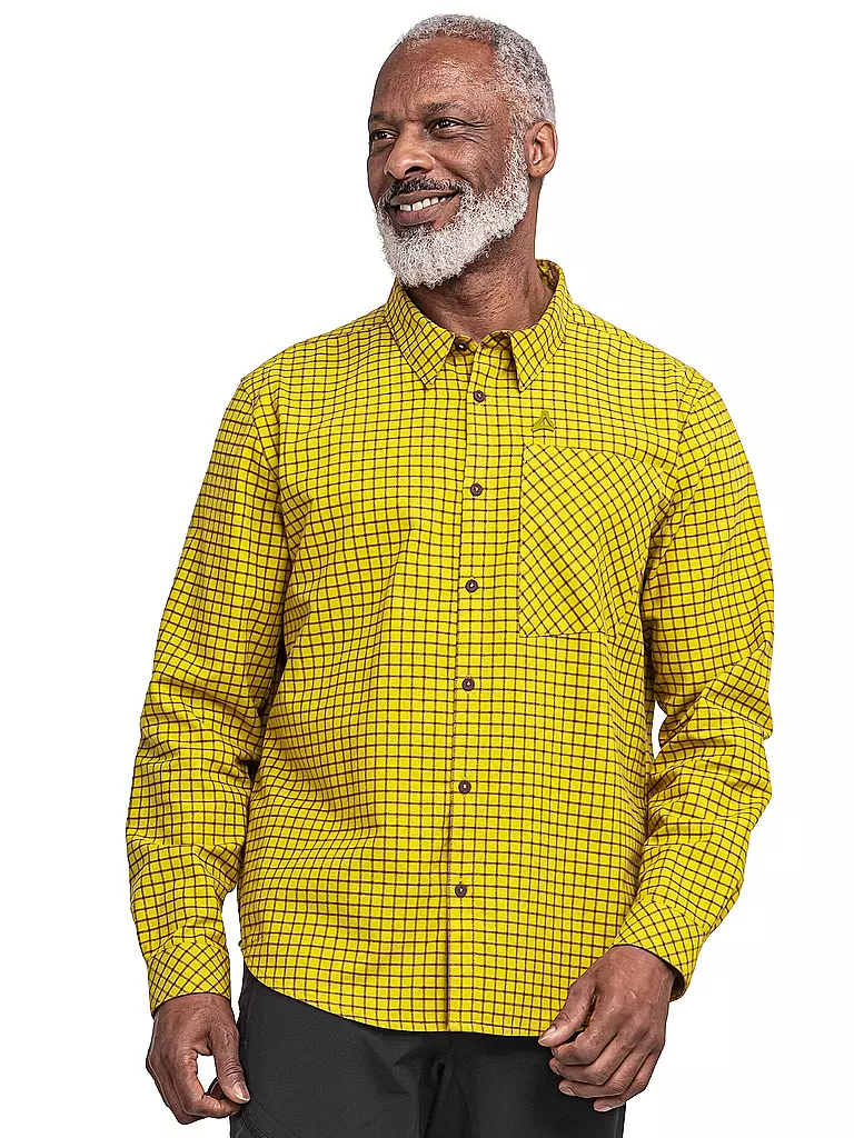 SCHÖFFEL | Herren Hemd Boyoma | gold